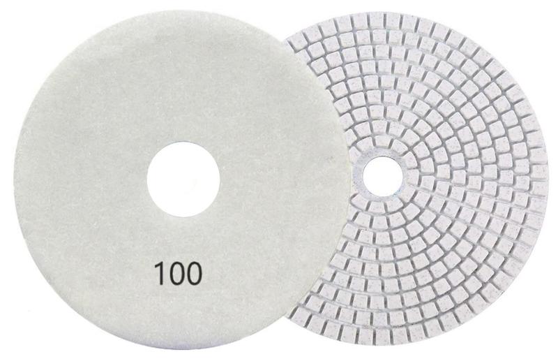 Imagem de Kit 10 disco diamantado lixar polir marmore granito g100