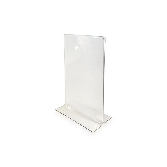 Imagem de Kit 10 Displays 10X15 A6 T Invertido Porta Folder Folheto