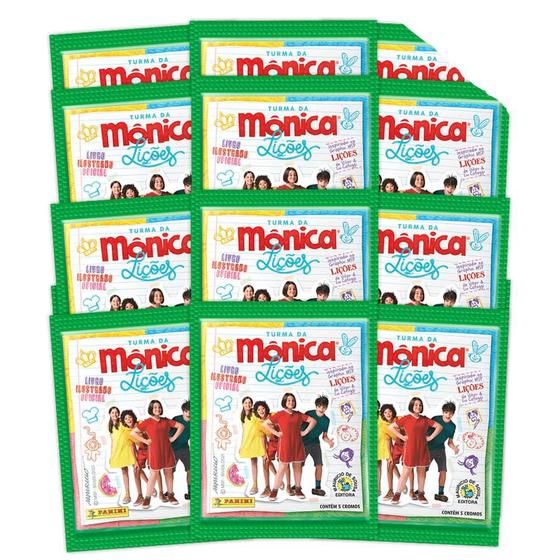 Kit 10 Envelopes Turma da Mônica: Lições com 5 cromos Menor preço em Kit 10 Envelopes Turma da Mônica: Lições com 5 cromos