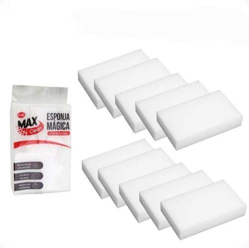 Kit 10 Esponja Magica Bucha Melamina Tira Mancha Limpeza Menor preço em Kit 10 Esponja Magica Bucha Melamina Tira Mancha Limpeza