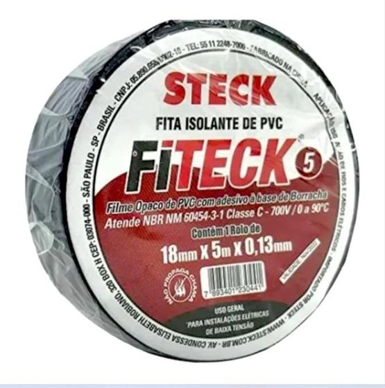 Steck Kit Kit 10 Fita Isolante Steck 5m x 18mm - Fita Isolante - Magazine Luiza