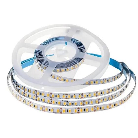 Imagem de Kit 10 Fitas de LED Profissional 120 LED/M 12W/M 3528 3000K 12V IP20 5 Metros