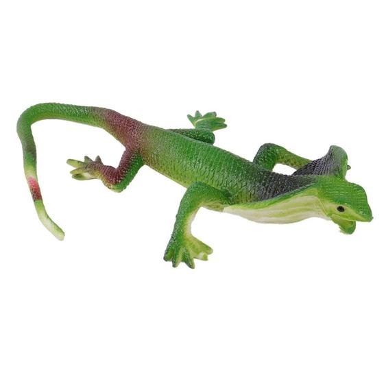 Imagem de Kit 10 Lagarto Lagartixa Crocodilo De Borracha Para Brincadeira Pegadinha - Atacado