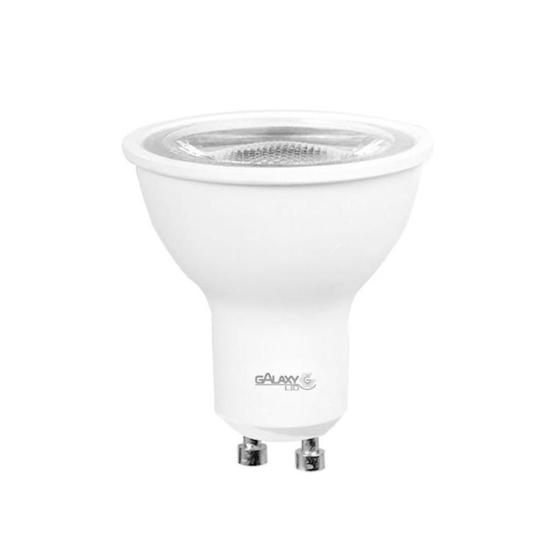 Kit 10 Lâmpada de Led Dicróica 4,5W GU10 Branca Fria 6500K Galaxy Menor preço em Kit 10 Lâmpada de Led Dicróica 4,5W GU10 Branca Fria 6500K Galaxy