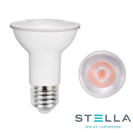 Imagem de Kit 10 Lâmpada Led PAR20 ECO 5,5W Stella 2700k Branco Quente STH9020/27