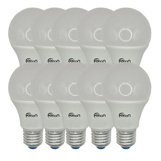 Imagem de Kit 10 Lâmpadas Bulbo Led 12w Orion A60 Bivolt Branco Quente 3000k