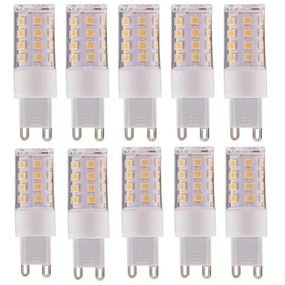 Imagem de Kit 10 Lâmpadas Filamento De Led G9 3000K Branco Quente