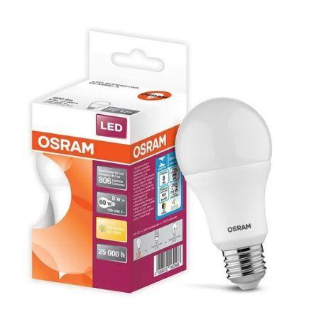 Kit 10 Lâmpadas Led 8W=60W 806Lm Osram Menor preço em Kit 10 Lâmpadas Led 8W=60W 806Lm Osram