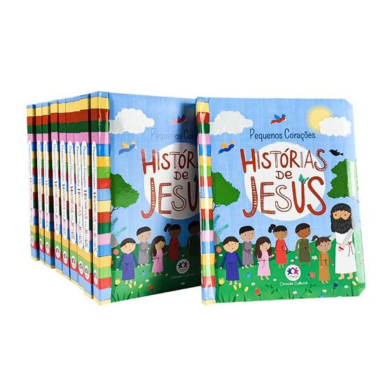 Imagem de Kit 10 Livros  Histórias de Jesus
