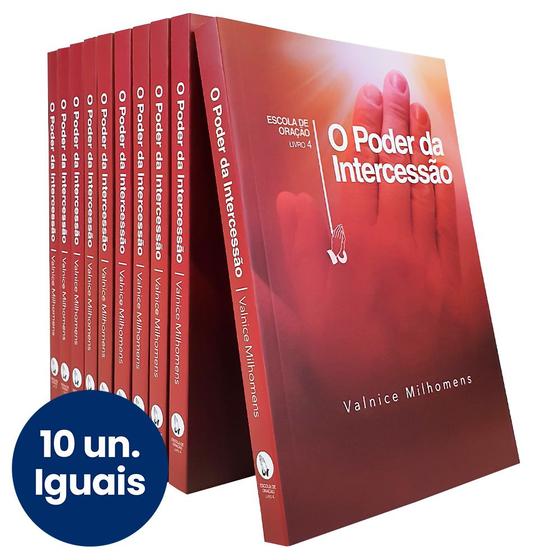 Kit 10 Livros O Poder Da Intercessão Valnice Milhomens Livros De Religião Magazine Luiza