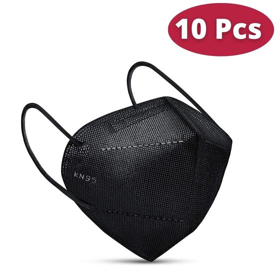 Kit 10 Máscara De Proteção Hospitalar Pff2 N95 Com Clip Nasal Padrão KN95 Menor preço em Kit 10 Máscara De Proteção Hospitalar Pff2 N95 Com Clip Nasal Padrão KN95