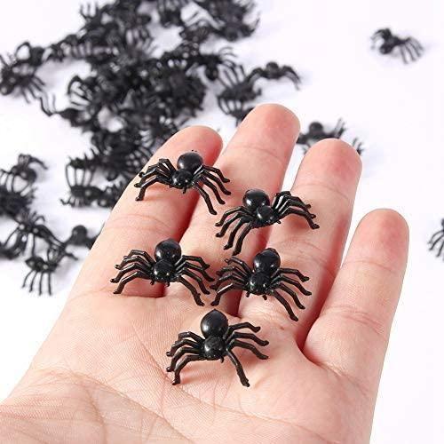 Imagem de Kit 10 Mini Aranhas Decorativas Halloween Homem Aranha