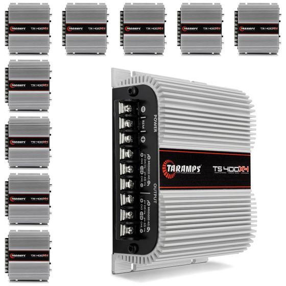 Imagem de Kit 10 Módulos Amplificadores Taramps TS400 400W RMS 4 Canais 2 Ohms