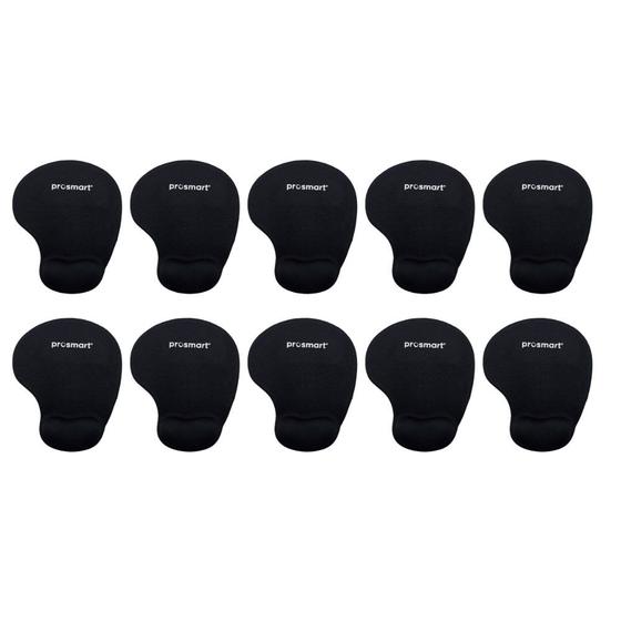Imagem de Kit 10 Mousepad Ergonômico Com Apoio em Gel Prosmart
