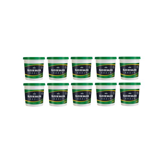 Imagem de Kit 10 Óleo De Baleia 900ml Vbrasil Multi Uso Vbrasil Original