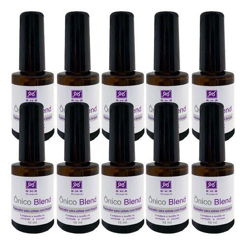 Imagem de Kit 10 Ônico Blend 10ml Pincel - Fortalecedor De Unhas