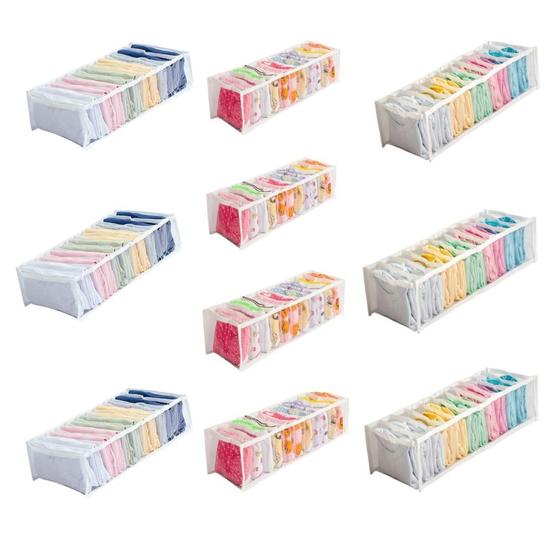 Imagem de Kit 10 Organizadores 4 Colmeia P + 3 Colmeia M + 3 Colmeia G