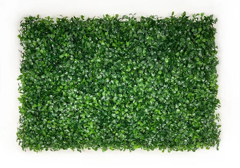 Imagem de Kit 10 Painel Quadro Verde Folhagem Buxinho Jardim Vertical Artificial