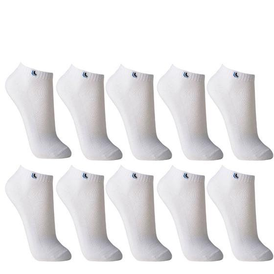 Imagem de Kit 10 Pares Meia Lupo Cano Curto Masculina Atacado Original