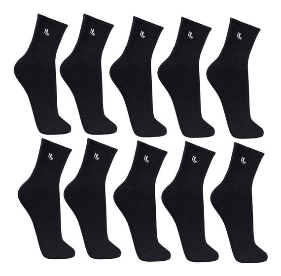 Kit 10 Pares Meia Lupo Masculina Cano Médio Sport Algodão 3245 é boa?