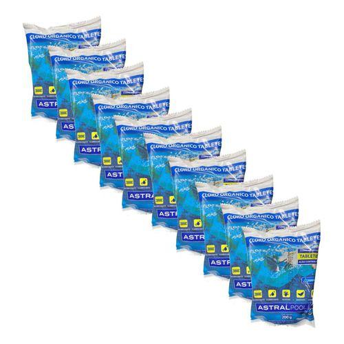 Kit 10 Pastilhas Tabletes Cloro Piscina 200g 5em 1 Multiação Menor preço em Kit 10 Pastilhas Tabletes Cloro Piscina 200g 5em 1 Multiação