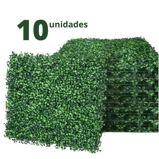 Kit 10 Placa Grama Artificial Grande 40x60 Buchinhos Tapete Menor preço em Kit 10 Placa Grama Artificial Grande 40x60 Buchinhos Tapete