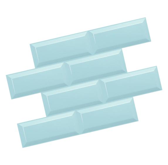 Kit 10 Placas 3d Pvc Azulejo De Metrô CORES Brilho -1 M2 é boa?