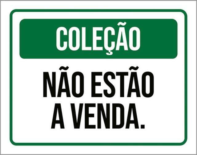 Imagem de Kit 10 Placas Coleção Não Estão Venda Verde 36X46