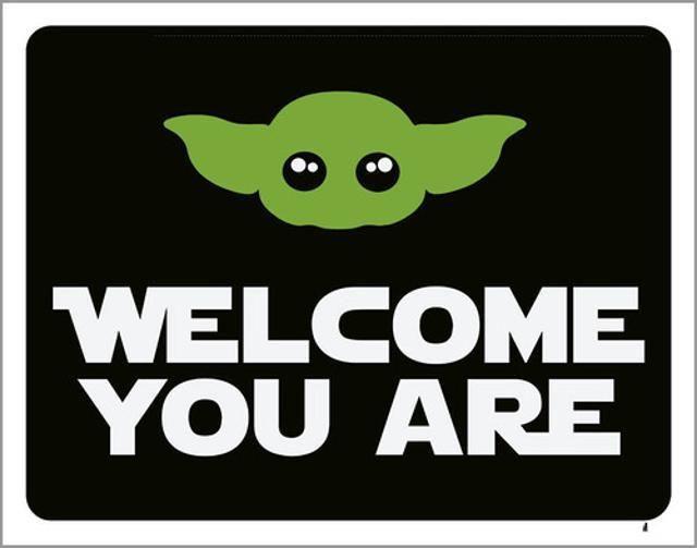 Imagem de Kit 10 Placas Welcome You Are 36X46