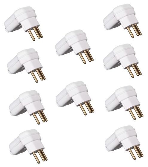Imagem de Kit 10 plug 2p t 20a 90g com prens cabo pld8 3 cz margirius