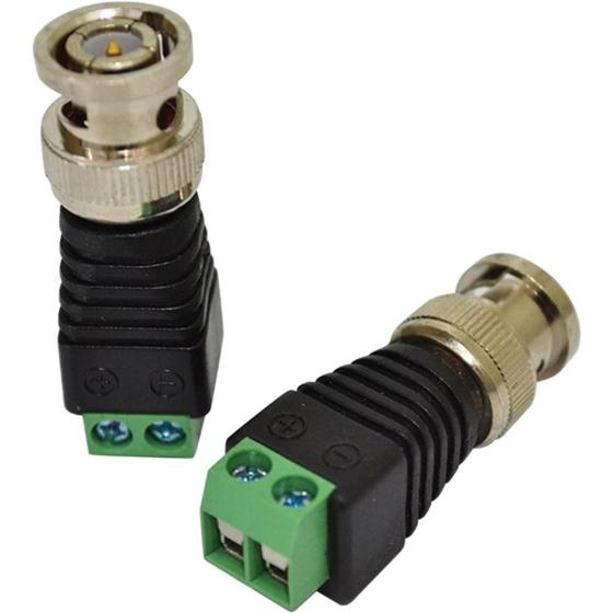 Imagem de Kit 10 Plug Conector Bnc macho Borne Kre P/ Cftv Camera Borne