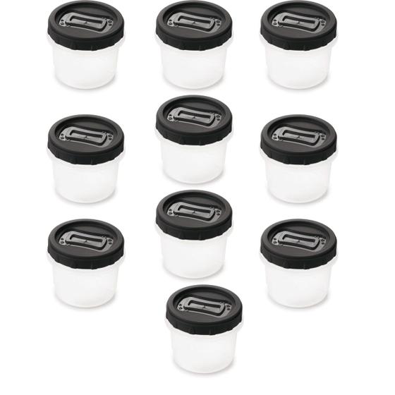 Imagem de Kit 10 Pote Redondo Para Alimentos Com Tampa Rosca  720 ML