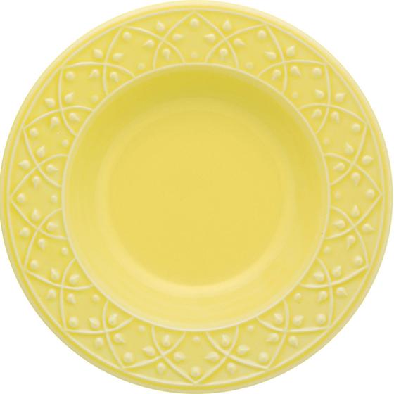 Imagem de Kit 10 Pratos Fundos Mendi Sicilia Oxford Cerâmica 23cm