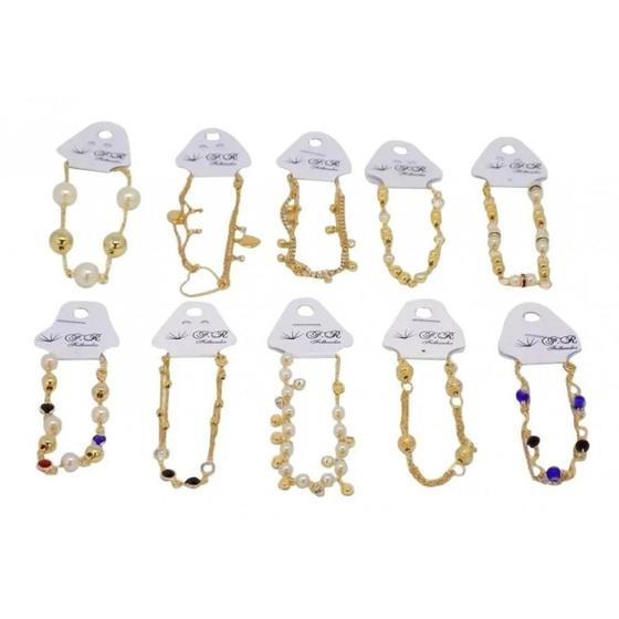 Imagem de Kit 10 Pulseiras