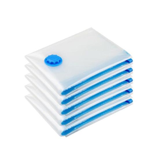 Kit 10 Saco à Vácuo Organizador Para Roupa 50 x 60 cm - Clink Imagem de Kit 10 Saco à Vácuo Organizador Para Roupa 50 x 60 cm