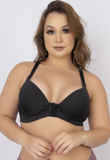 Imagem de Kit 10 Soutien Vekyo Liso Nadador Bojo Alça Plus Size