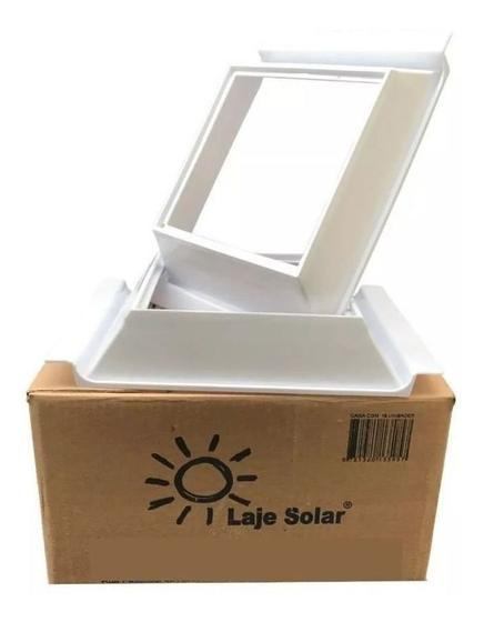 Imagem de Kit 10 Suporte Laje Solar Ecolaje Para Tijolo Vidro H8 37cm