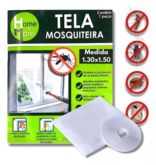 Imagem de Kit 10 Telas Mosquiteiras  Atacado Fácil De Instalar