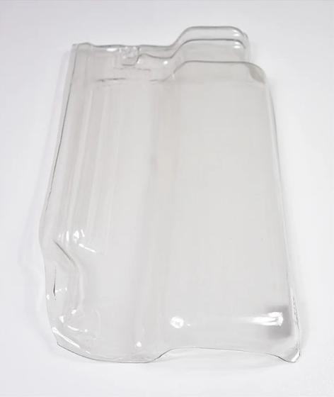 Kit 10 Telha Romana Transparente 45cm X 25cm R-13 Eurotop Menor preço em Kit 10 Telha Romana Transparente 45cm X 25cm R-13 Eurotop