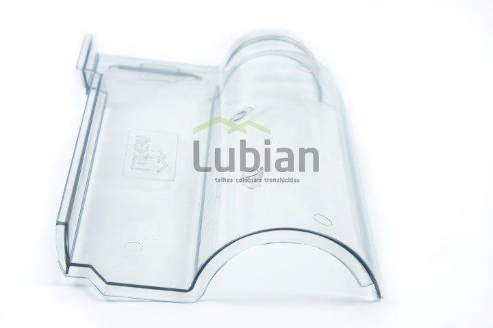 Kit 10 Telhas Transparente portuguesa 41x21 Injetada Menor preço em Kit 10 Telhas Transparente portuguesa 41x21 Injetada
