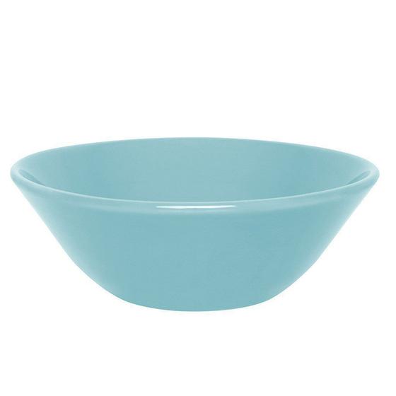 Imagem de Kit 10 Tigelas Bowl Conic Azul Claro Oxford Cerâmica 500Ml