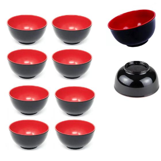Imagem de Kit 10 Tigelas Bowl Oriental Restaurante Japones 250ml Sushi