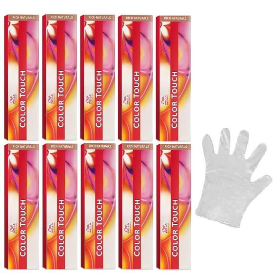 Kit 10 Tonalizante Wella Color Touch 7/89 60ml Tonalizante de Cabelo Magazine Luiza