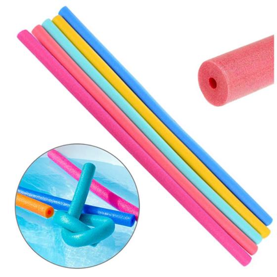 Imagem de KIT 10 un Boia Espaguete Macarrão Baguete Flutuador Para Piscina e Mar Colors