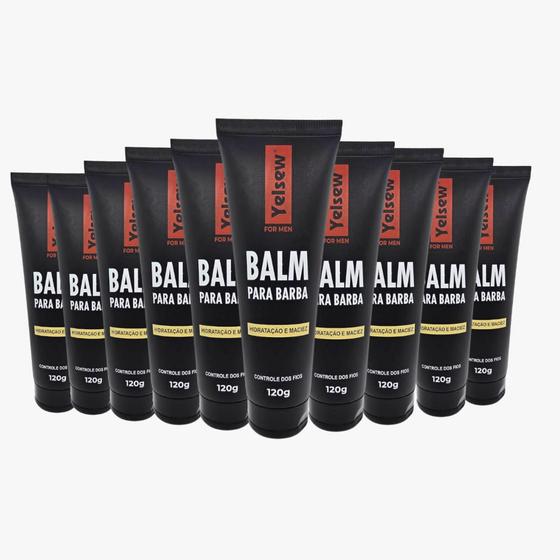 Imagem de Kit 10 Uni Balm Para Barba Yelsew 120g