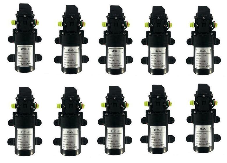 Kit 10 Unidades Bomba Diafragma - 80 Psi Menor preço em Kit 10 Unidades Bomba Diafragma - 80 Psi