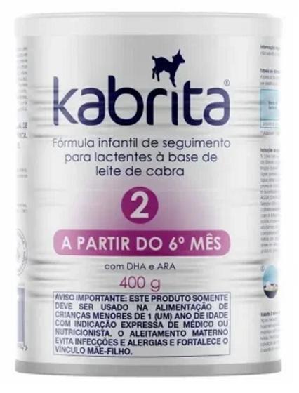 Imagem de Kit 10 Unidades Leite Infantil Kabrita 2 400g - NF - Validade Longa