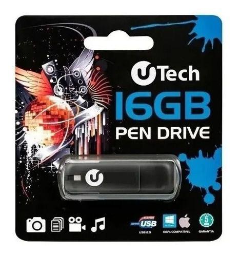 Imagem de Kit 10 Unidades Pen Drive 16 Gb 2.0 - U-Tech