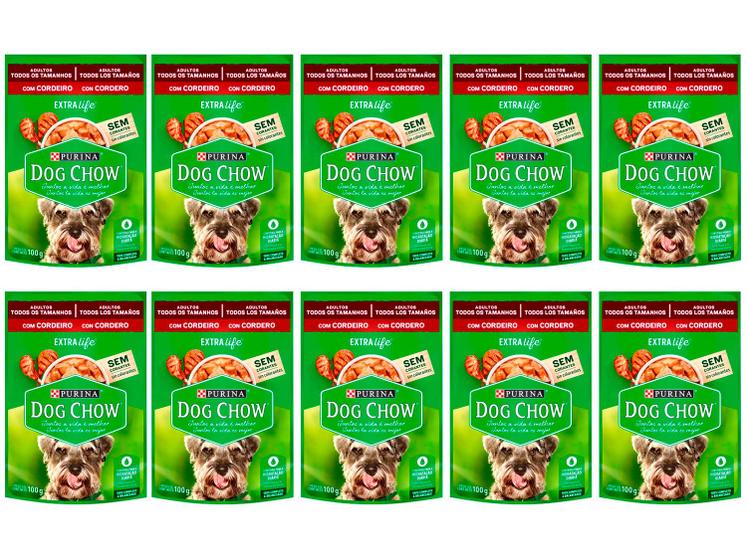 Kit 10 Unidades Ração Úmida para Cachorro Adulto Menor preço em Kit 10 Unidades Ração Úmida para Cachorro Adulto