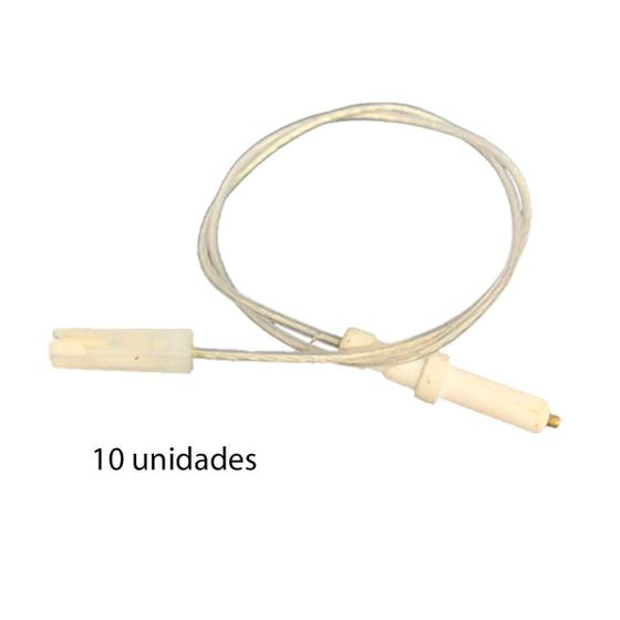 Imagem de Kit 10 Vela Fogão Bosch Fischer Electrolux Fiação 600Mm